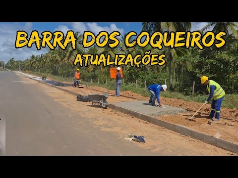 NOVA  pista da PONTE  Nova ARACAJU- BARRA, as OBRAS estão andando! 