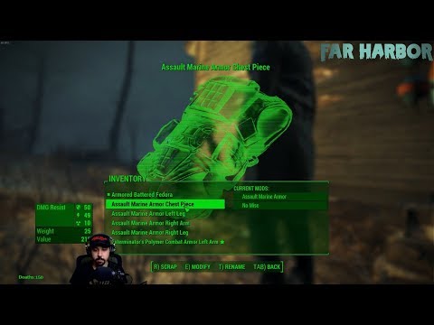 Fallout 4 - 330 - Changing Loadout and Meeting Uncle Ken | Far Harbor DLC