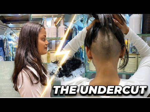THE UNDERCUT |She Chose an Undercut Bob😱|Video Available on Extreme Haircut & Shave| Pineapple Salon