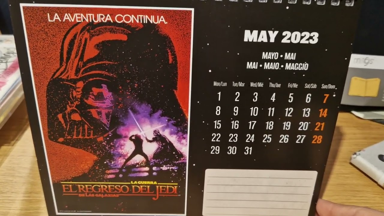 STAR WARS 2023 CALENDAR