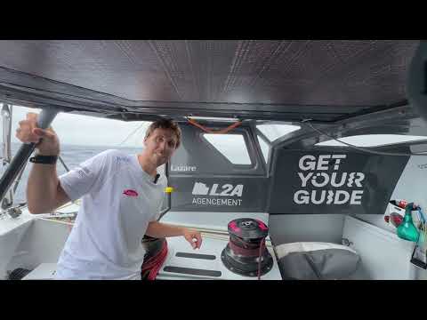 Tanguy Le Turquais remercie les équipes de L2A Agencement