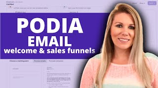 How to Set Up Podia Email Campaign for Automation 2026 | Create a Welcome Sequence or Sales Funnel