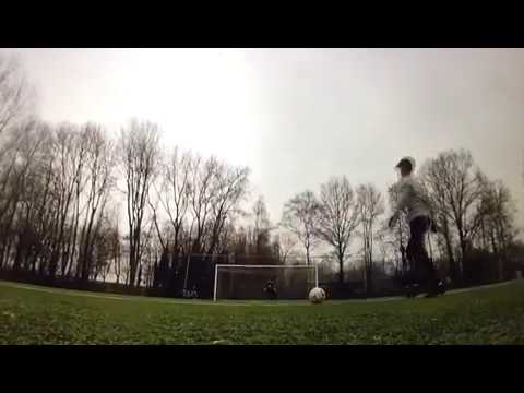 Keepersbattle v.v. Drechtstreek JO13 vs JO11