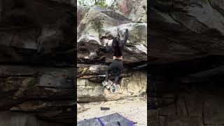 Video thumbnail of Bonne Mine, 6c. Fontainebleau