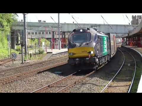 DRS Class 88003/88005/88006 on the Russell/Cobelfret Boxes,  30th May - 2nd June 2023
