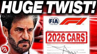 FIA JUST ANNOUNCED New MASSIVE CHANGES to 2026 F1 Rules!
