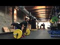 Snatch 100kg & Clean Practice