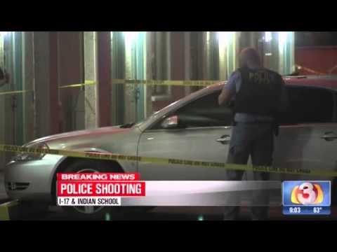 Officer-involved shooting outside a Phoenix Motel 6