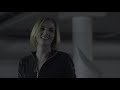 Sexy Blond Agent Beats Man In Barefoot