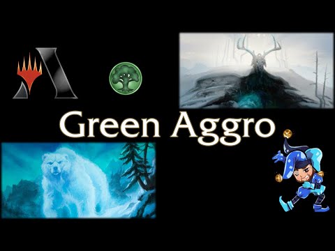 Mono Green Aggro - Alchemy Magic Arena Deck - December 21st, 2021