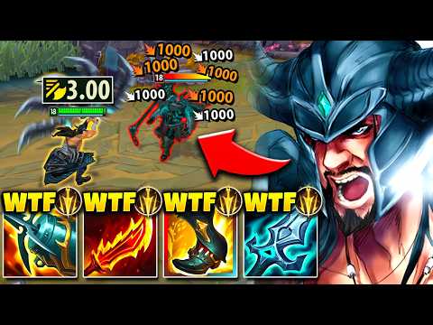 Tryndamere but I attack so fast it looks like I'm hacking... (MY SWORD IS WEIGHTLESS)