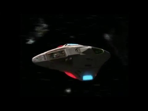 Star Trek Voyager - Delta Flyer attacked in Borg debris field "Imperfection"