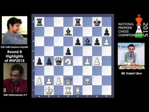 National Premier Chess Championship 2015 Round 8 Highlights