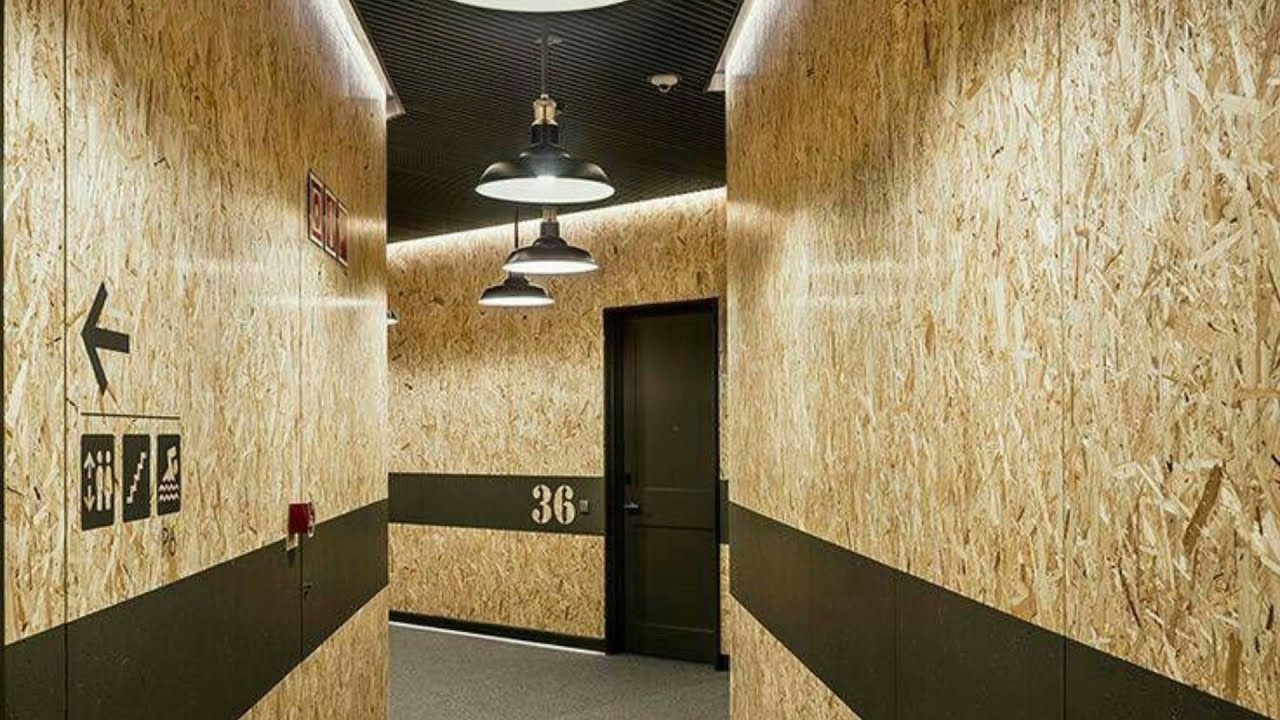 Płyty OSB 3 we wnętrzu, malowanie płyt OSB 3 #malowaniepłytOSB3