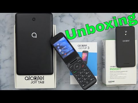 Alcatel Mobile Devices Unboxing, Alcatel Go Flip 3/ Smartflip, Alcatel  Joy Tab, Alcatel Insight