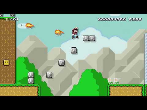 SuperNasoBros®[8-3]©NasoMCMLXXIX by Nasetto BG - Super Mario Maker - No Commentary 1bl