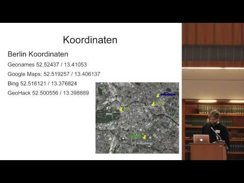 Wikidata trifft Archäologie 2013 Rasmus Krempel