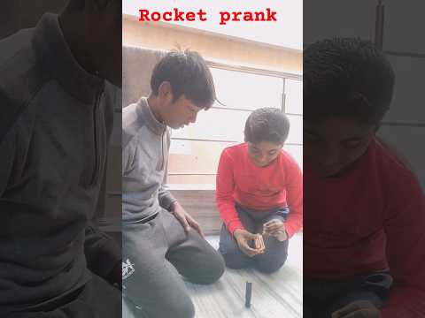 Rocket Prank 🚀🤣🤣🤣#viral #funny #trending #ytshorts #comedy #divyansh fun