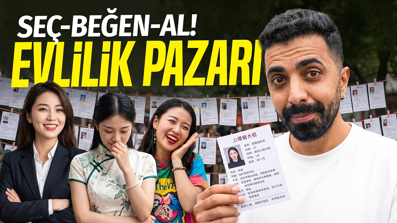 Çin'de İlginç Evlilik Pazarına Gittim - Türk'üm Diyince Kız Yok Dediler! / 767