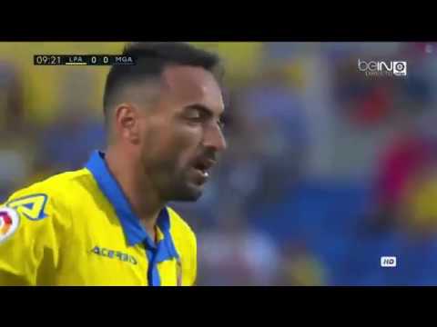 Gol de Momo en el UD Las Palmas 1 Málaga 0 | Francis Matas | 21/09/2016
