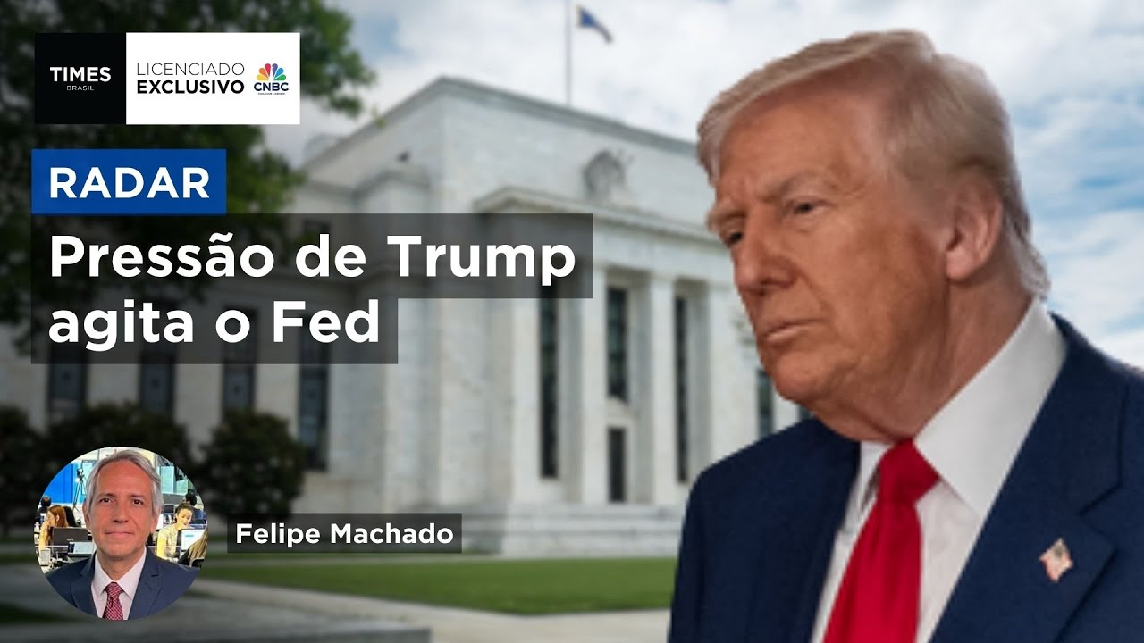 Trump pressiona Fed por corte imediato de juros