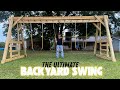 Building A DIY Backyard Swing Set Monkey Bars Step By Step