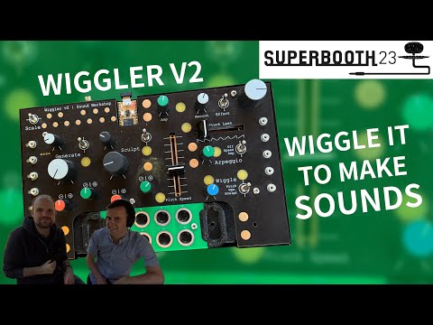 Sound Werkshop Wiggler v2 Expressive Synthesizer | Superbooth 2023