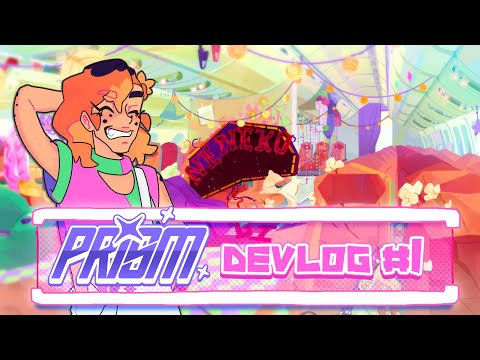 PRISM Devlog #1! Props 'n backgrounds 'n worldbuilding woah!