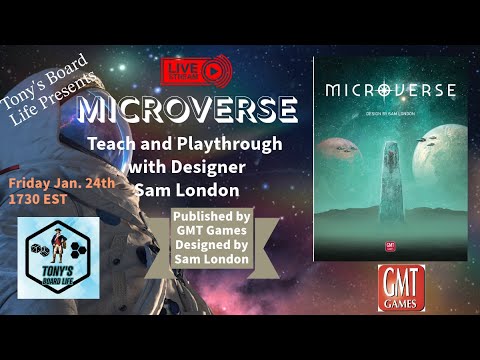 Microverse Teach and Playthrough with Designer Sam London