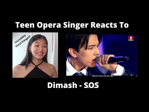 Teen Opera Singer Reacts To Dimash - S.O.S