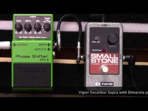 Boss PH-3 Phaser Vs Electro Harmonix Small Stone Phase Pedal Shootout