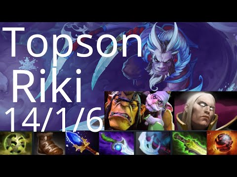 Topson Riki vs Invoker, Slark, Monkey King - OG vs Secret g2 DPC dota2