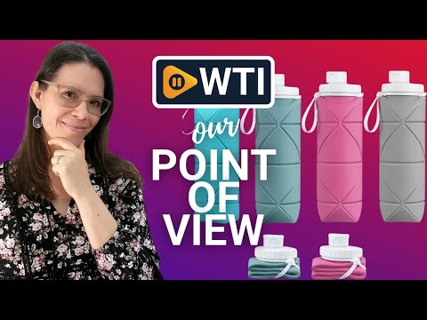 SPECIAL MADE Collapsible Water Bottles - WTI product video review