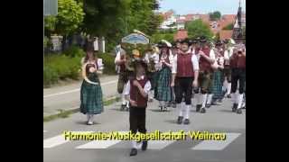 preview picture of video 'Festzug zum 225-jährigen Jubiläum der Musikkapelle Durach - Aufnahmeort Vorwaldstraße'