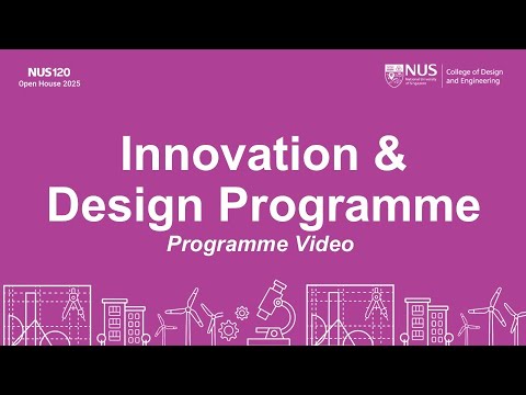 CDE e-Open House 2025: Second Major & Minor in Innovation & Design Programme (Programme Video)