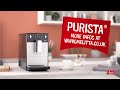 Kavos aparatas Melitta F230-104 PURISTA automatinis, Juodos spalvos