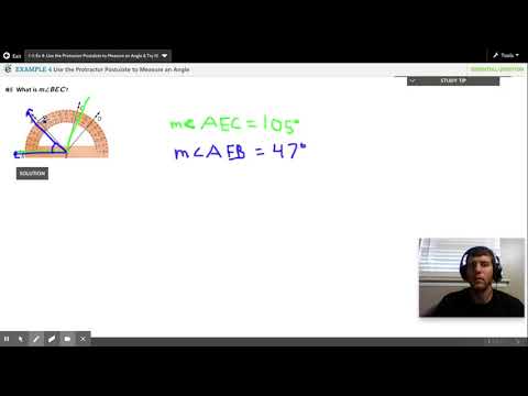 1 1 Example 4 Protractor Postulate
