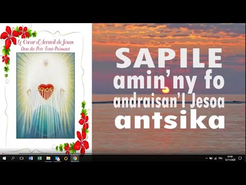 Sapile amin'ny Fo andraisan Jesoa Antsika