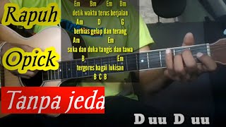 Download lagu Chord Mudah ( Rapuh  - Opick )  Tanpa Jeda mp3