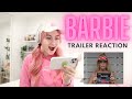 Barbie MAIN Trailer Reaction! SO ICONIC!!!