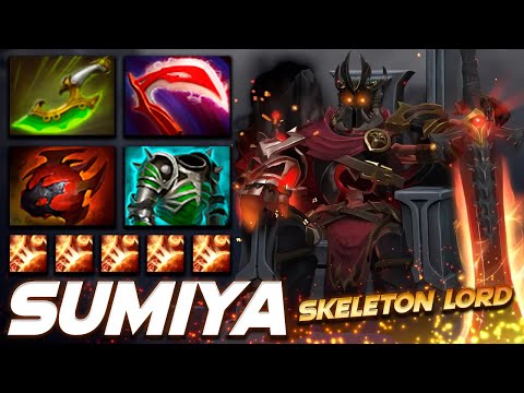 SumiYa Wraith King Skeleton Lord - Dota 2 Pro Gameplay [Watch & Learn]