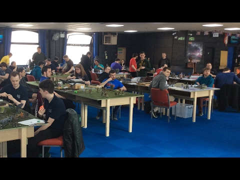 LIVE DoS17 SBG Batrep - Game 1 - Hunter Orcs (Sam Page) vs Dunland (Andreas)