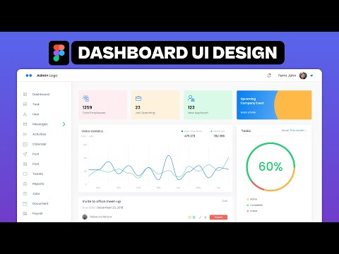 Dashboard UI Design in Figma: Detailed guide on how to design a dashboard UI from scratch.