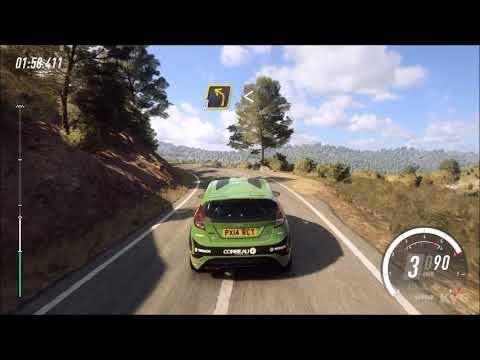 DiRT Rally 2.0 - Ascenso bosque Montverd - Spain Gameplay (PC HD) [1080p60FPS]