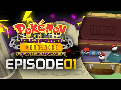 Pokémon Platinum Chain Monolocke Randomizer - Episode 01 - Choose My Starter!