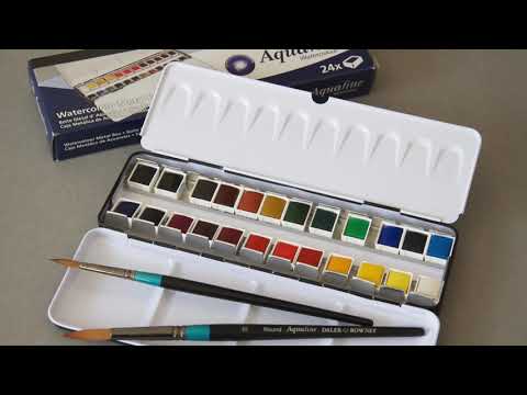 Daler-Rowney Aquafine: How To Get Started & Materials