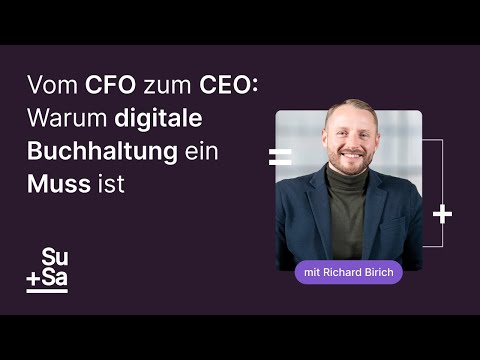 #68 Vom CFO zum CEO: Warum digitale Buchhaltung ein Muss ist | mit Richard Birich, JUCR
