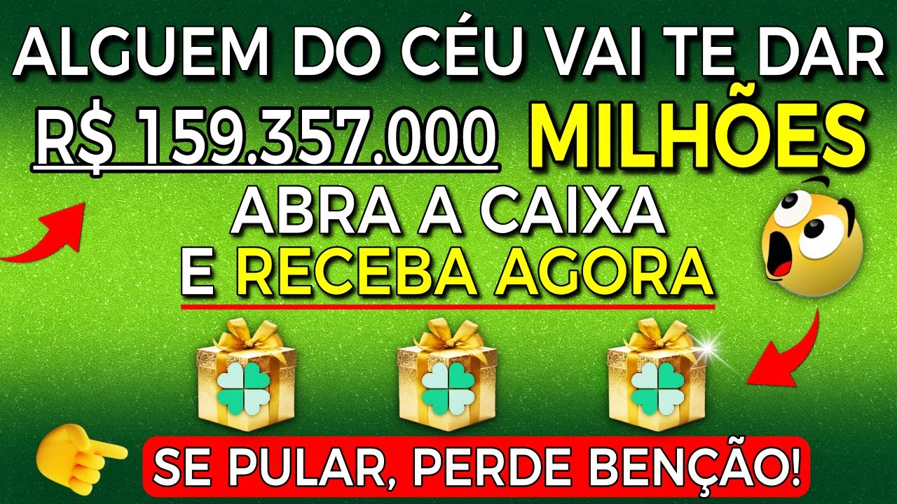 😲 DEUS DIZ que Hoje é o Dia da Sua CURA FINANCEIRA! 🎁Não Rejeite isso! | Mensagem de Deus