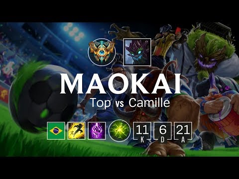 Maokai Top vs Camille - BR Challenger Patch 8.3