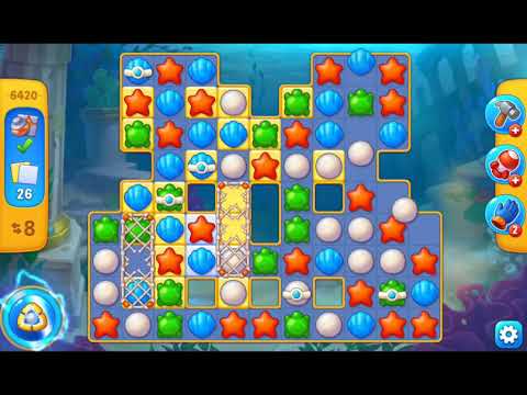 Fishdom 2021 - Level 6420   #playrix #fishdom #gaming